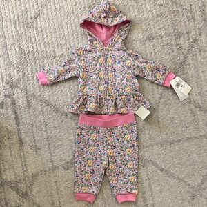 Polo by Ralph Lauren Pink Floral Kids Matching Set
